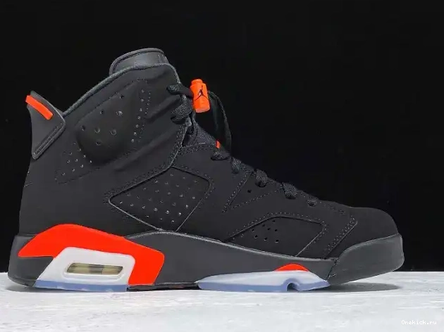 One Kick OG 384664-060 6 Retro Air Jordan Black Infrared 0703